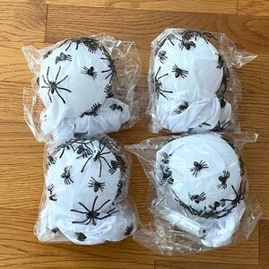4 Pack Halloween Spider Sac Decorations